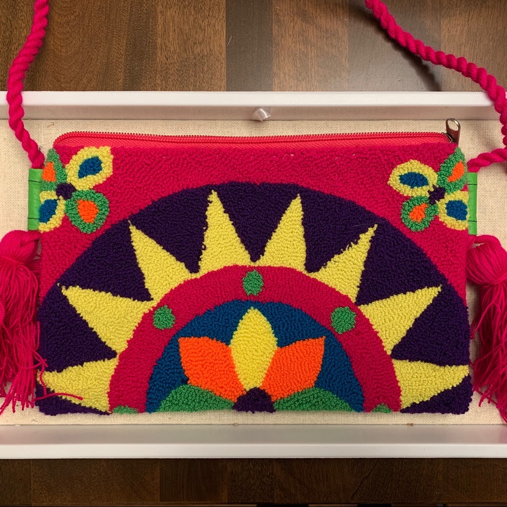 Bright Pink Clutch